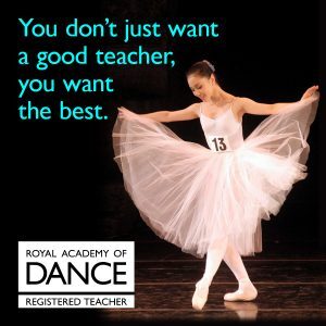 RAD RT Royal Academy of Dance Registered Teachers